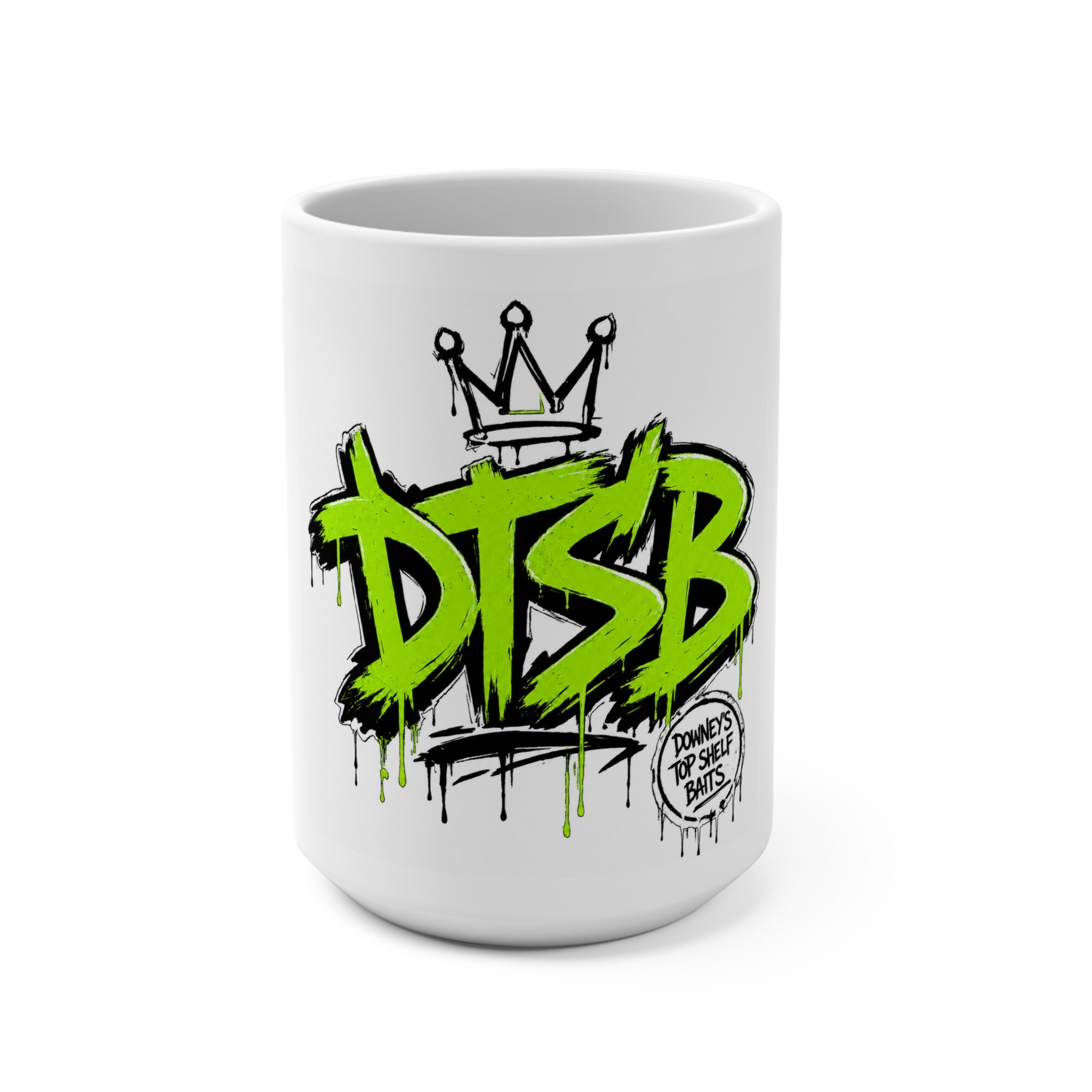 Mug 15oz Green Logo