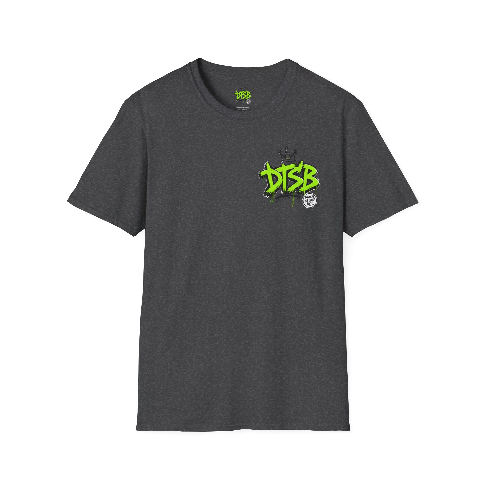 Unisex Softstyle T-Shirt Green Logo