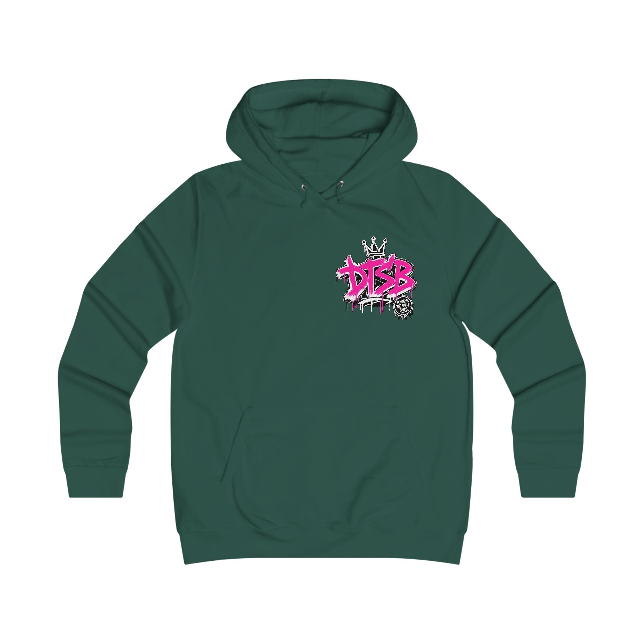 Girlie College Hoodie Pink Logo