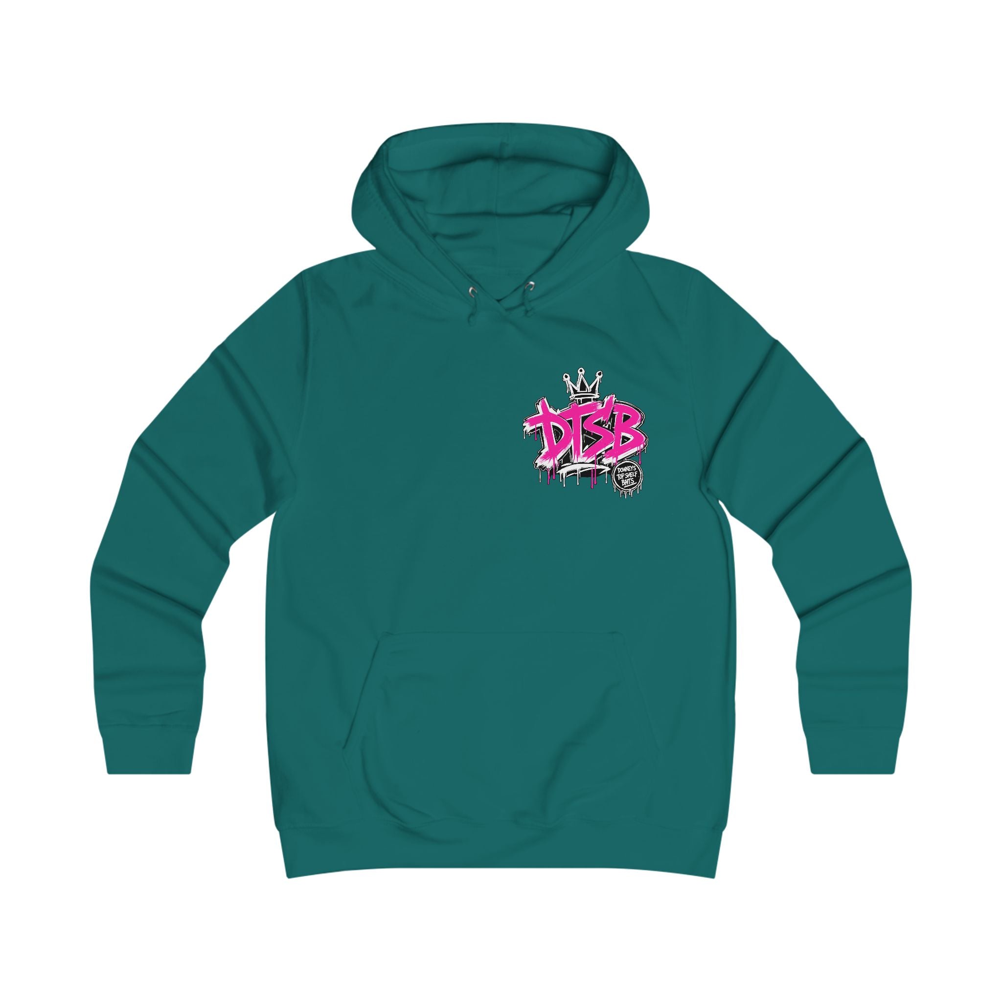 Girlie College Hoodie Pink Logo