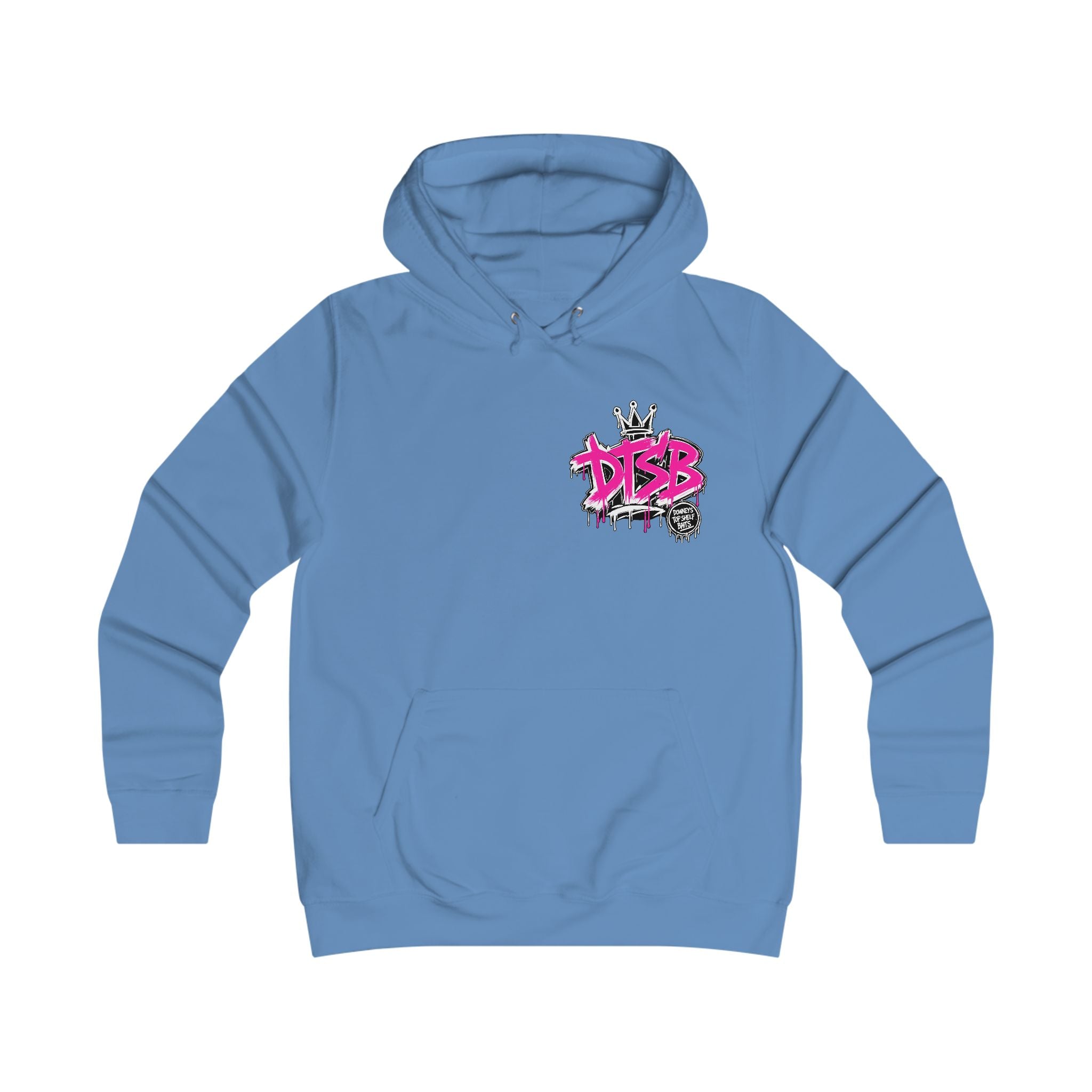 Girlie College Hoodie Pink Logo
