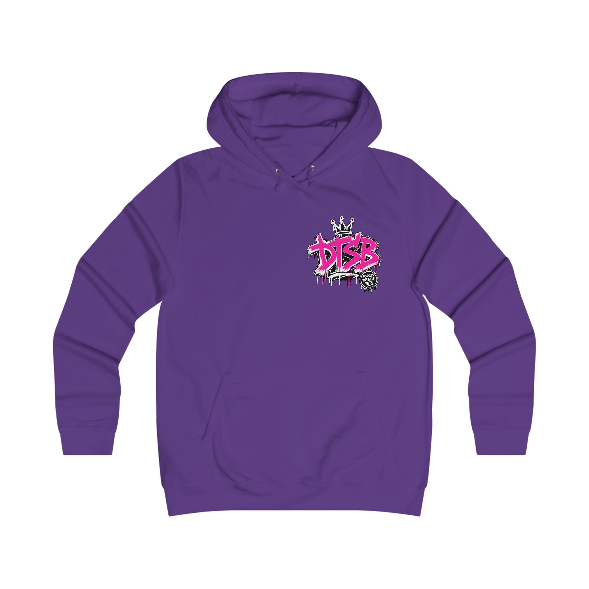 Girlie College Hoodie Pink Logo