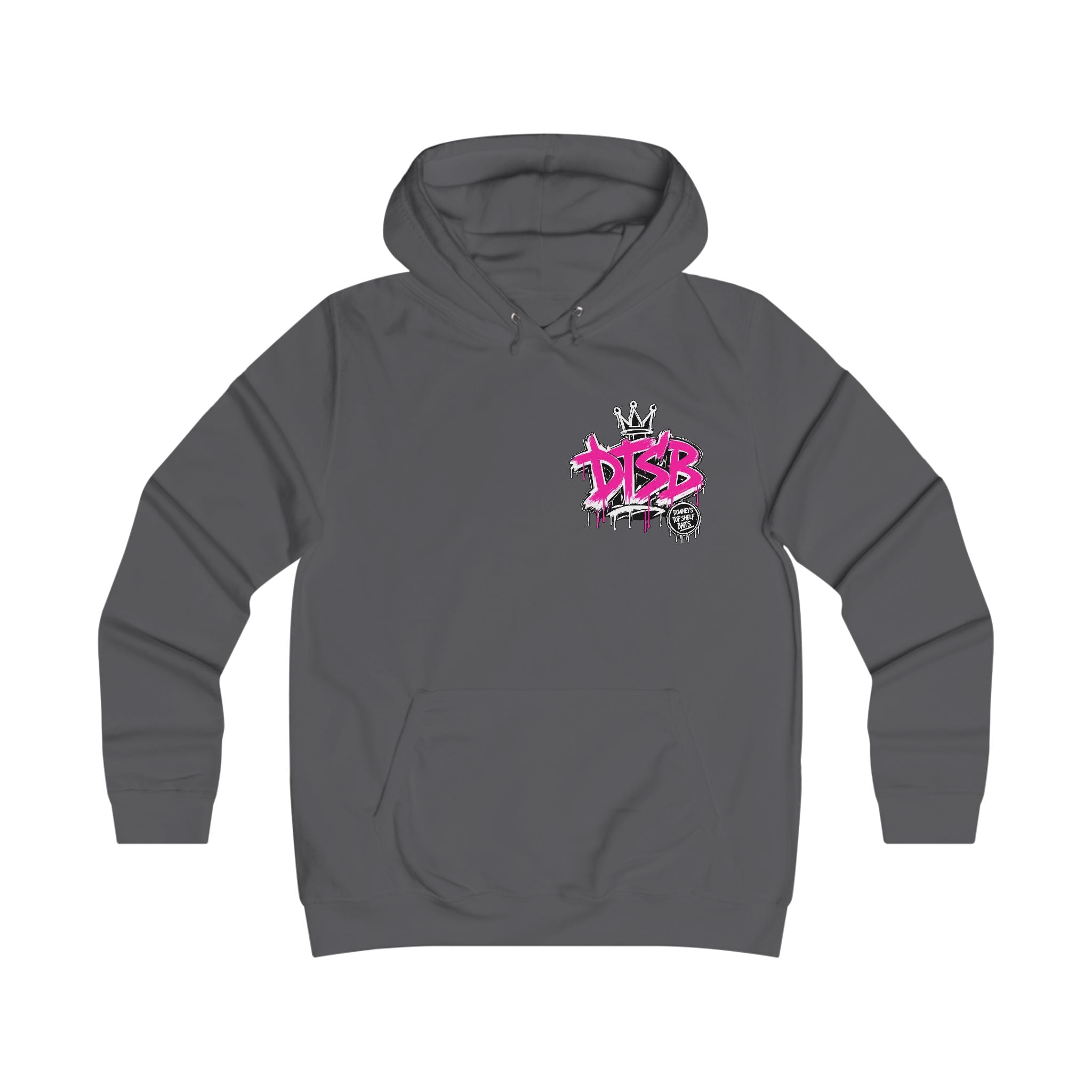 Girlie College Hoodie Pink Logo