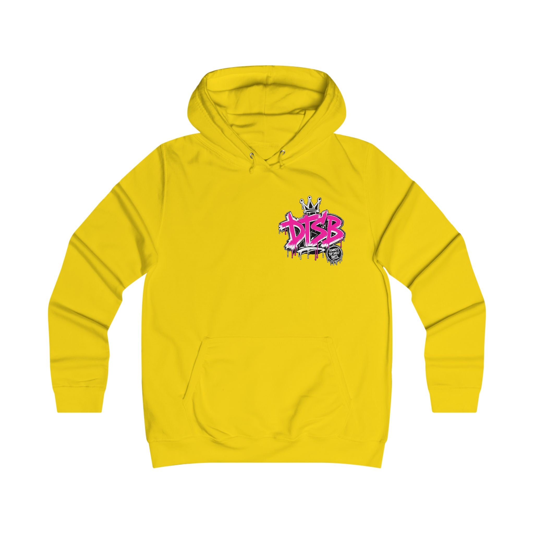 Girlie College Hoodie Pink Logo