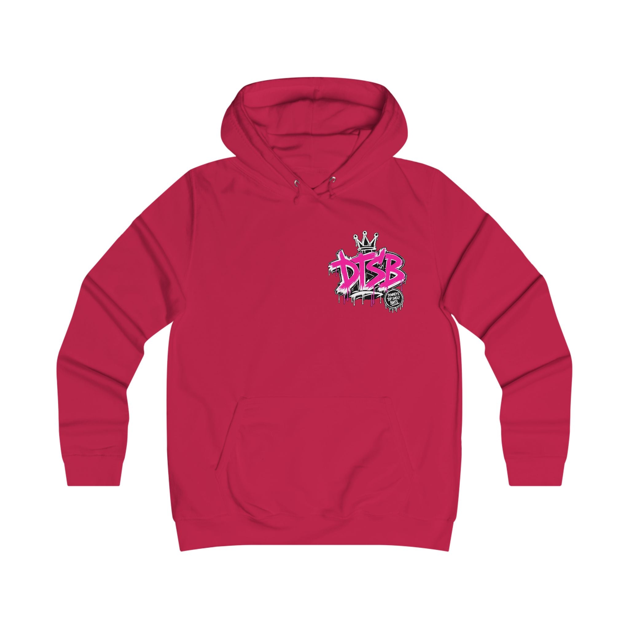 Girlie College Hoodie Pink Logo