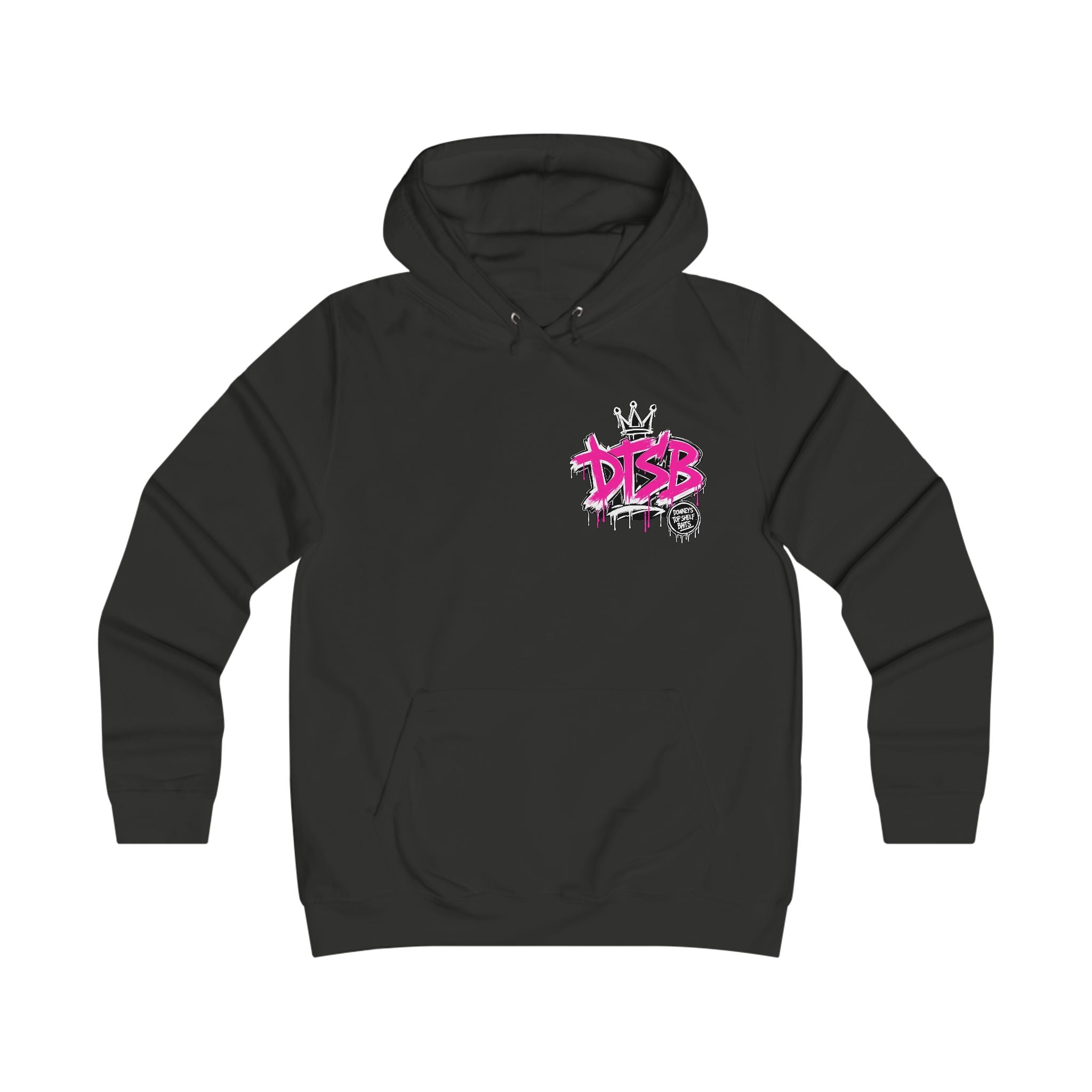 Girlie College Hoodie Pink Logo