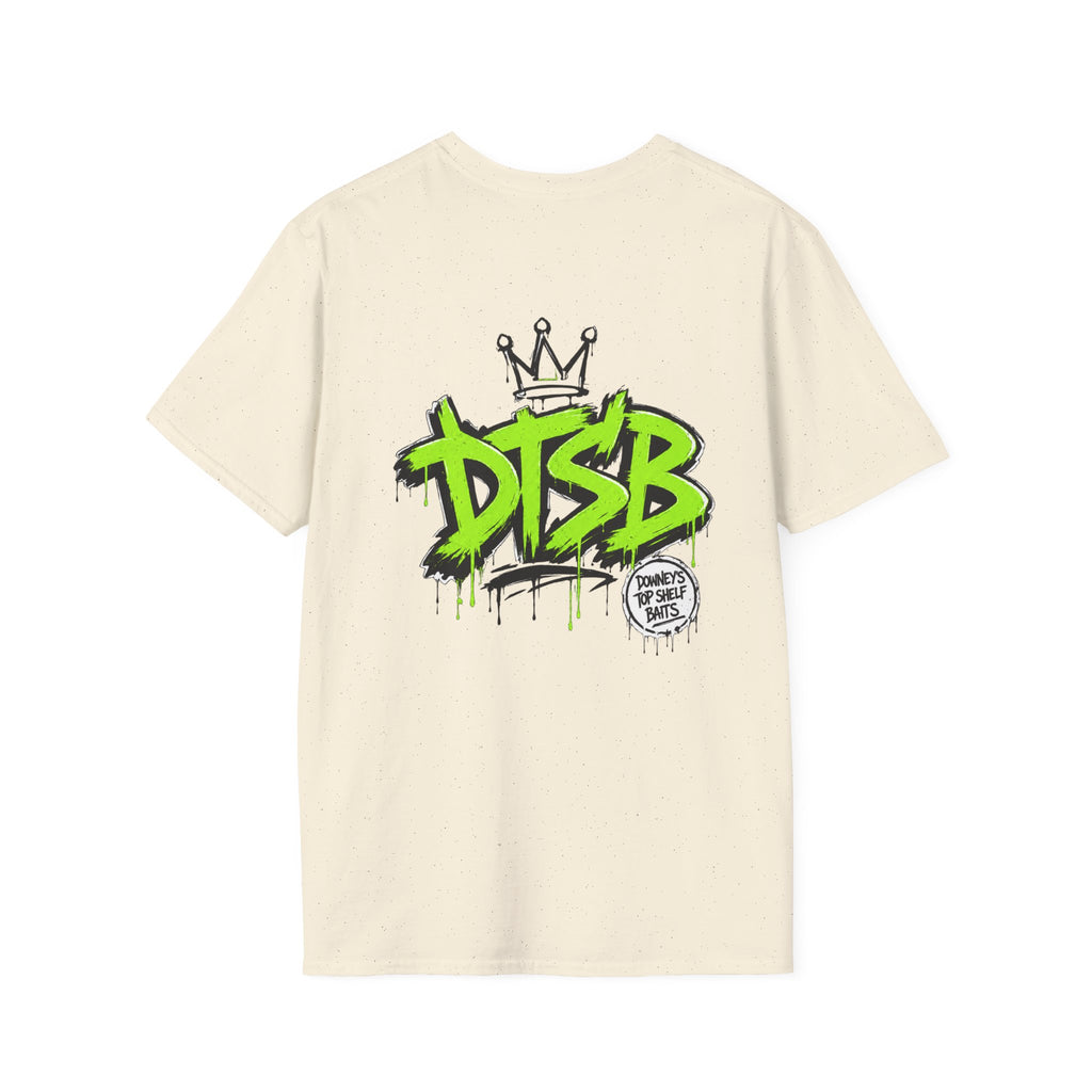 Unisex Softstyle T-Shirt Green Logo