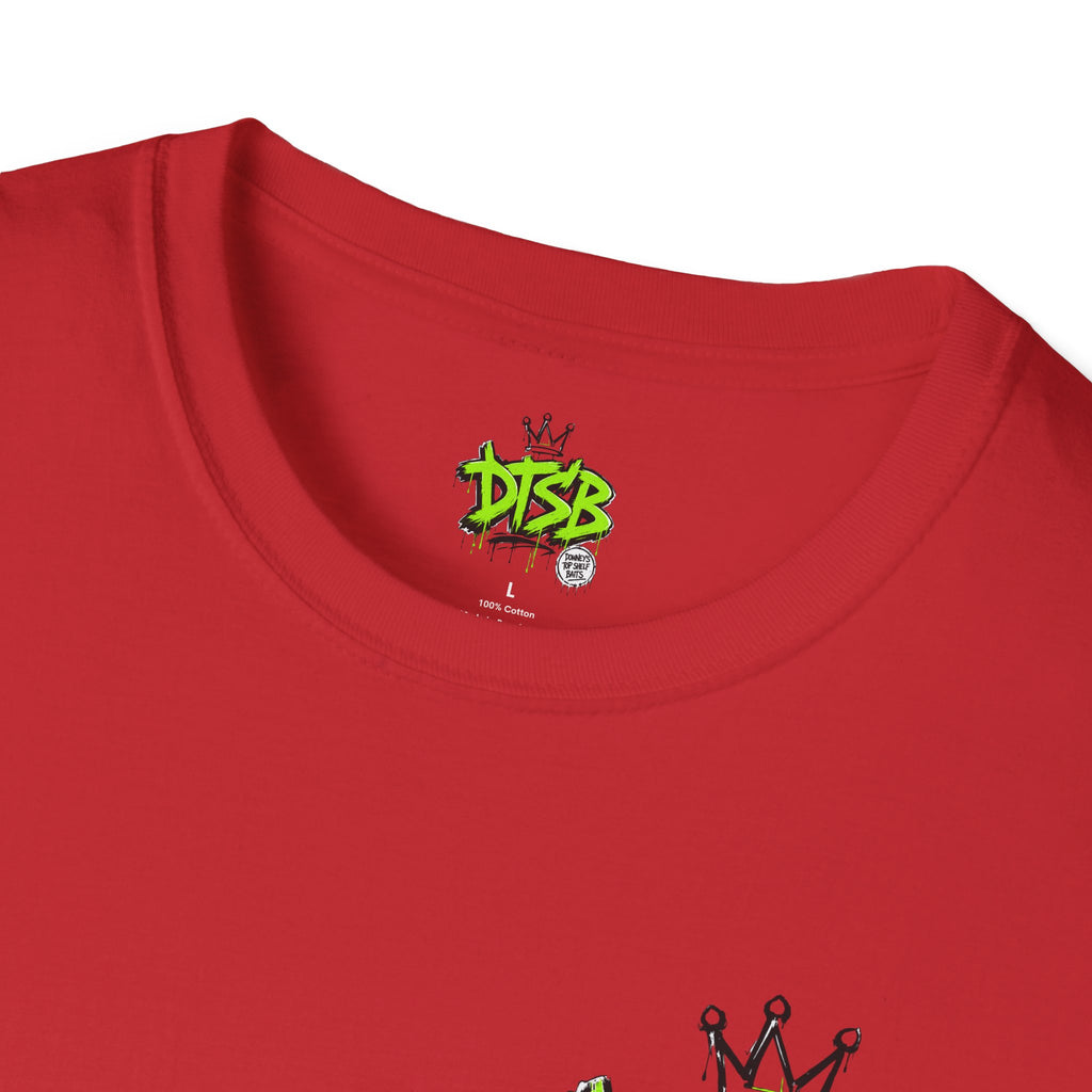 Unisex Softstyle T-Shirt Green Logo