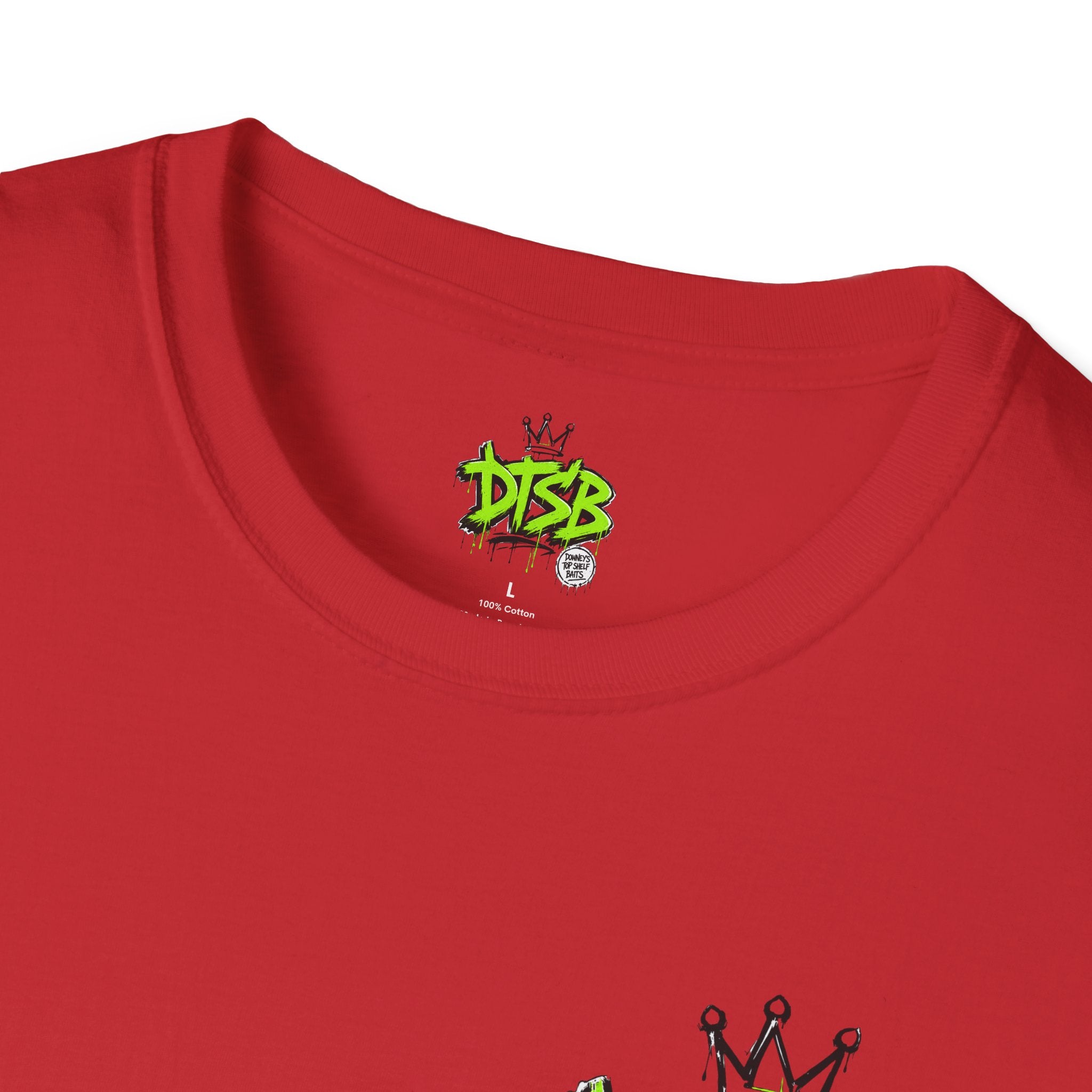 Unisex Softstyle T-Shirt Green Logo