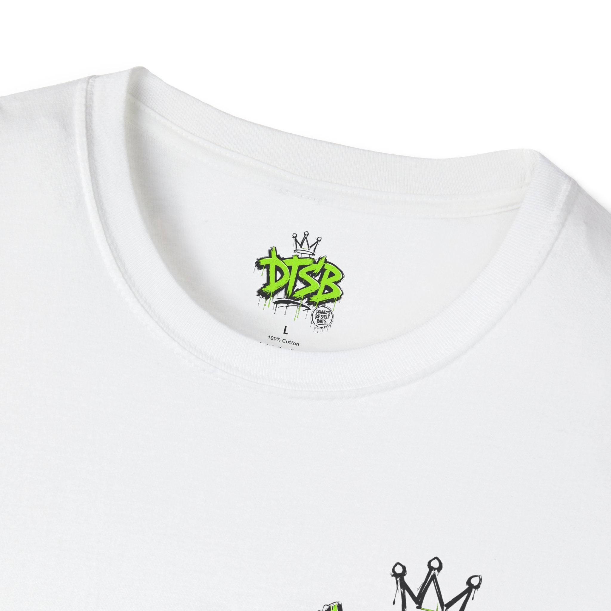 Unisex Softstyle T-Shirt Green Logo