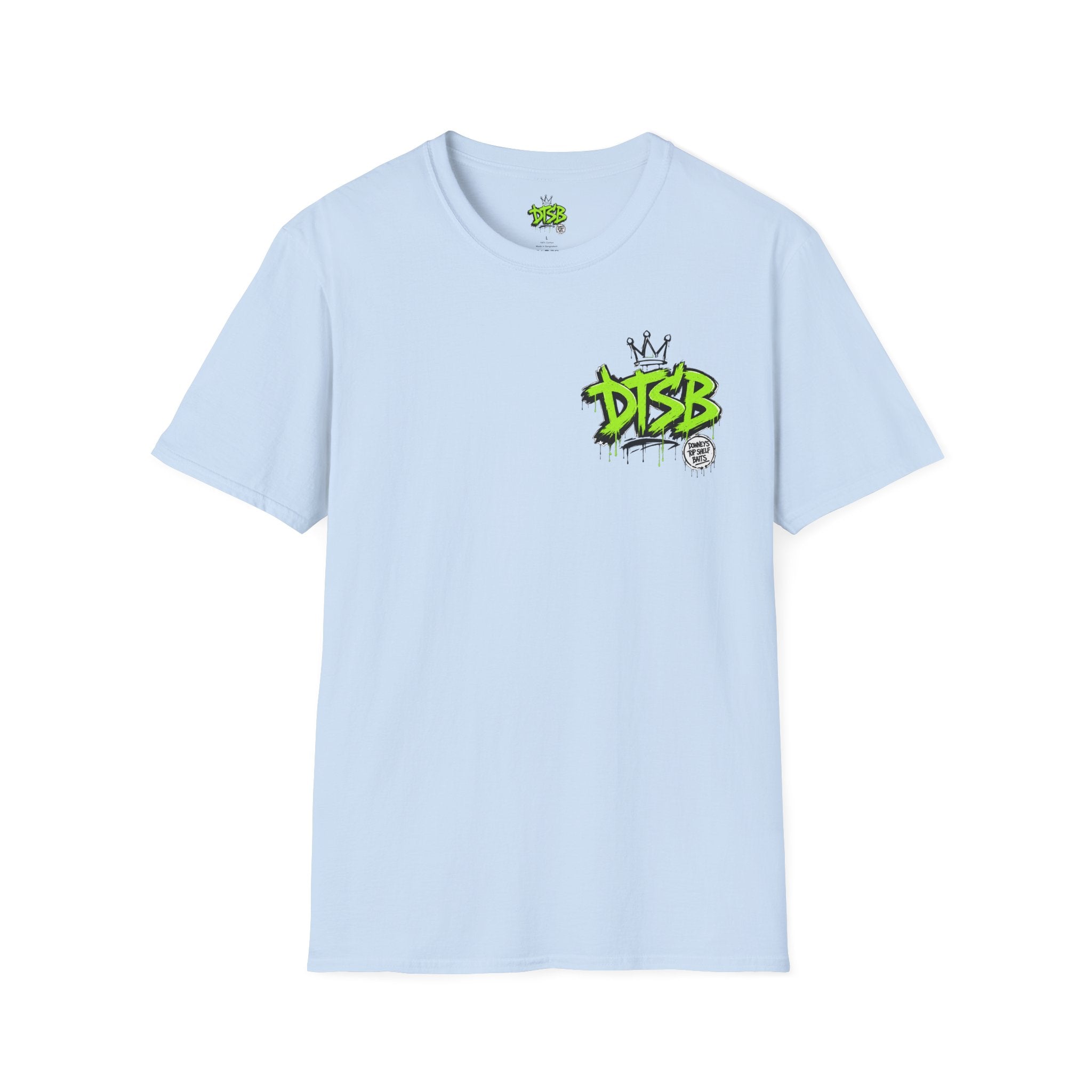 Unisex Softstyle T-Shirt Green Logo