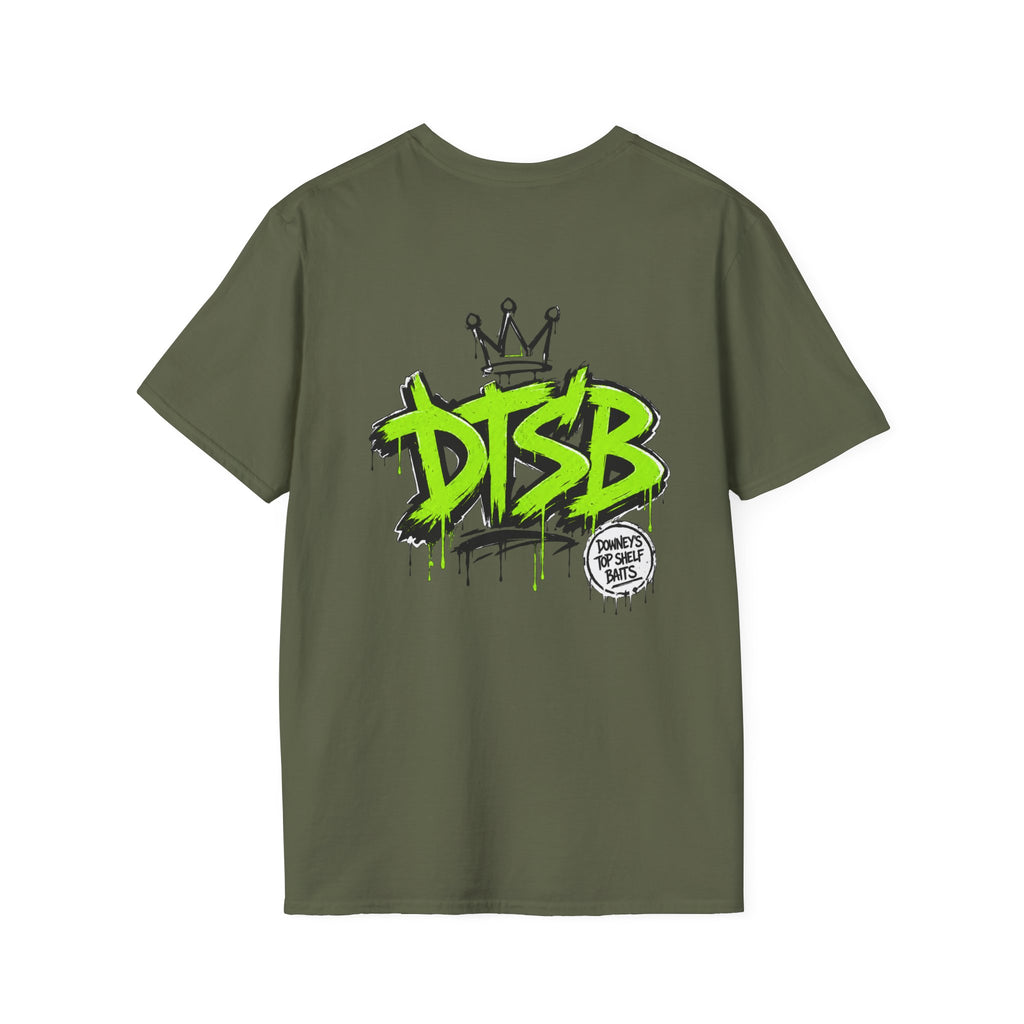 Unisex Softstyle T-Shirt Green Logo