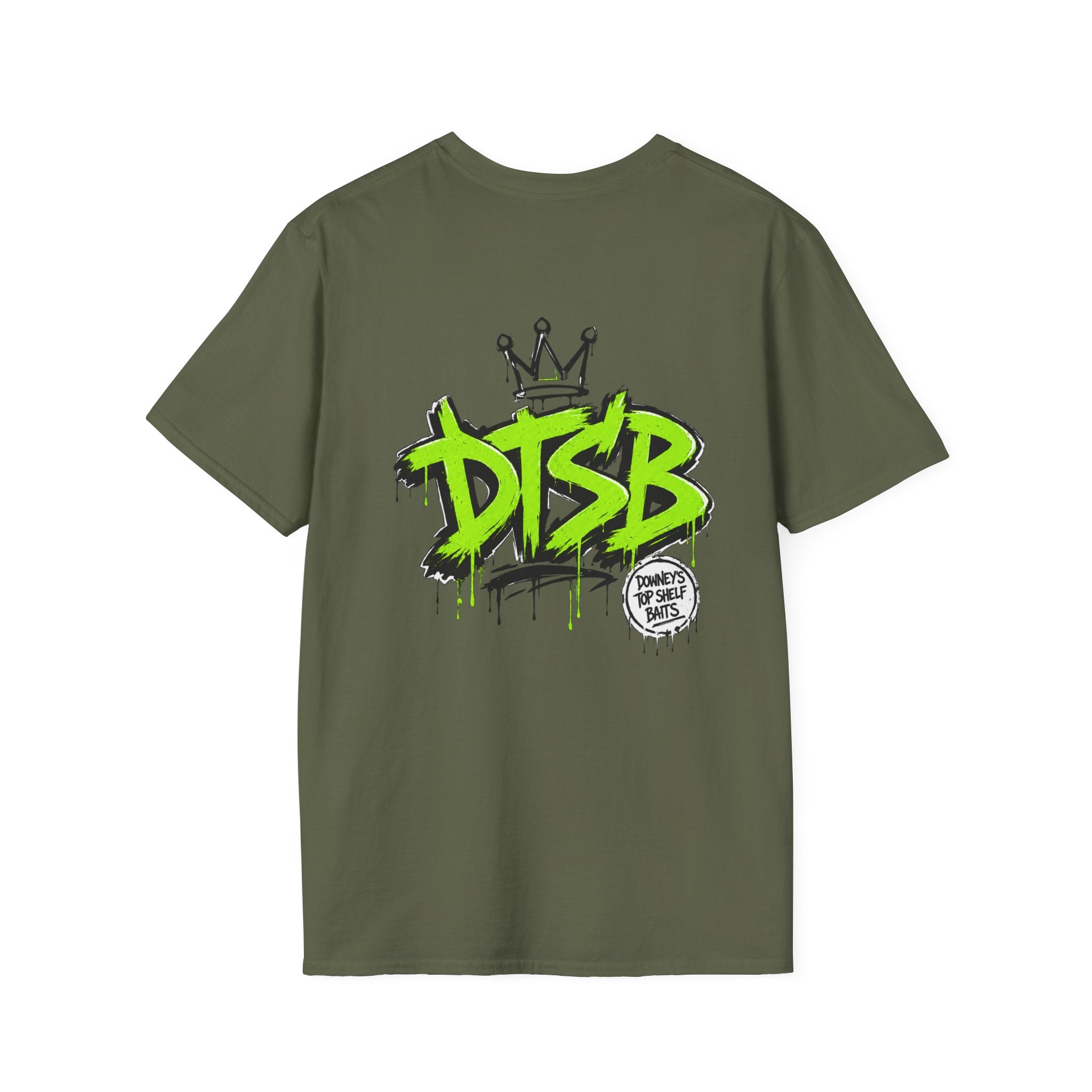 Unisex Softstyle T-Shirt Green Logo