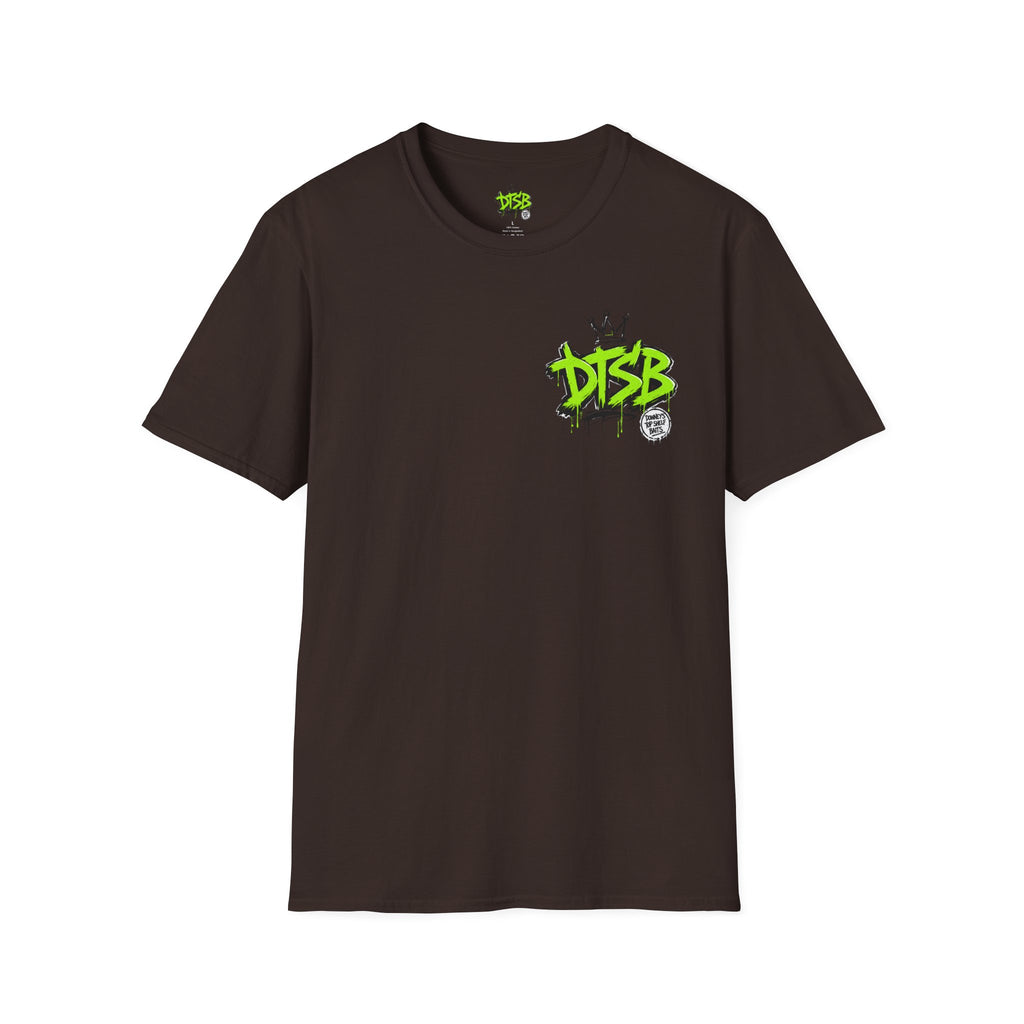Unisex Softstyle T-Shirt Green Logo