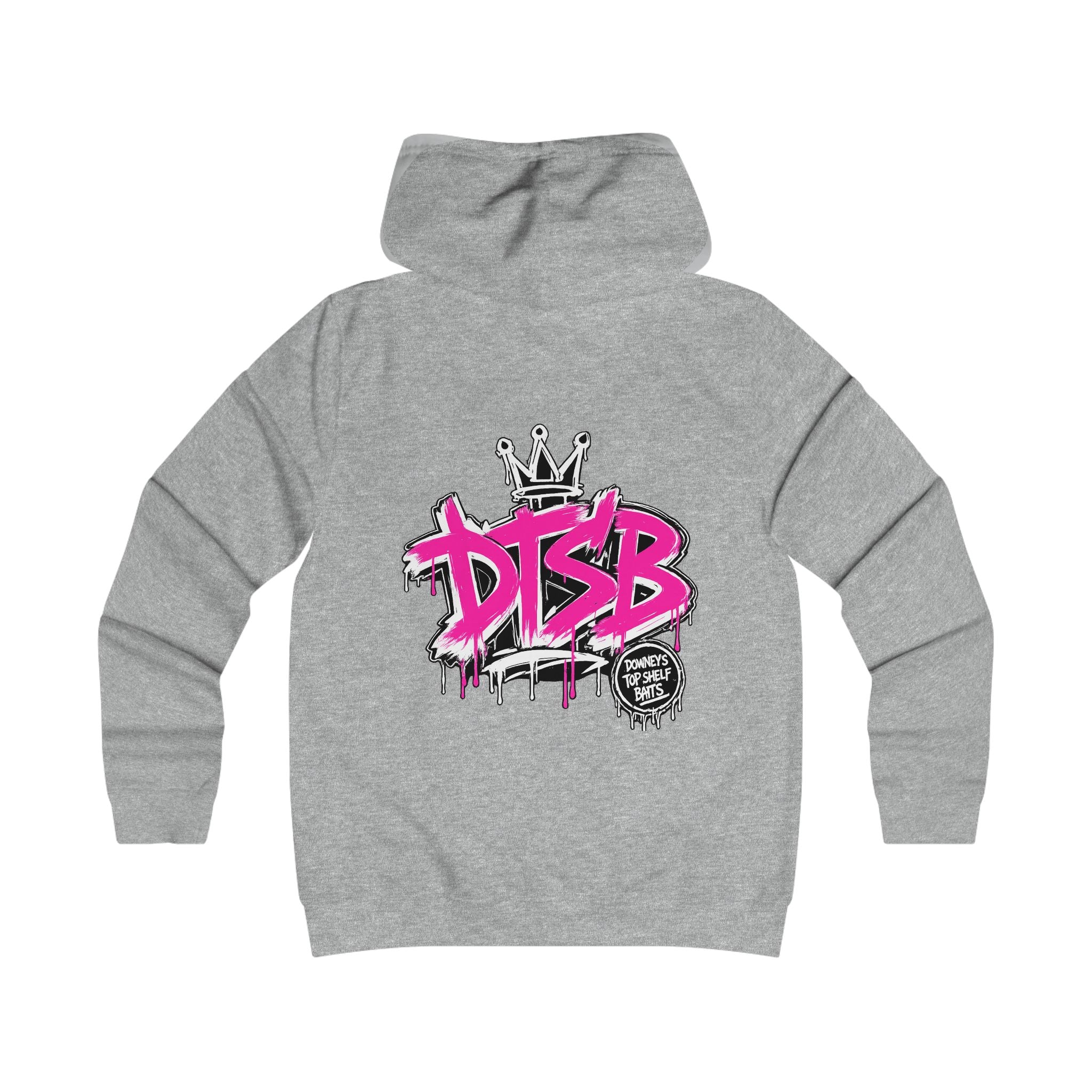 Girlie College Hoodie Pink Logo