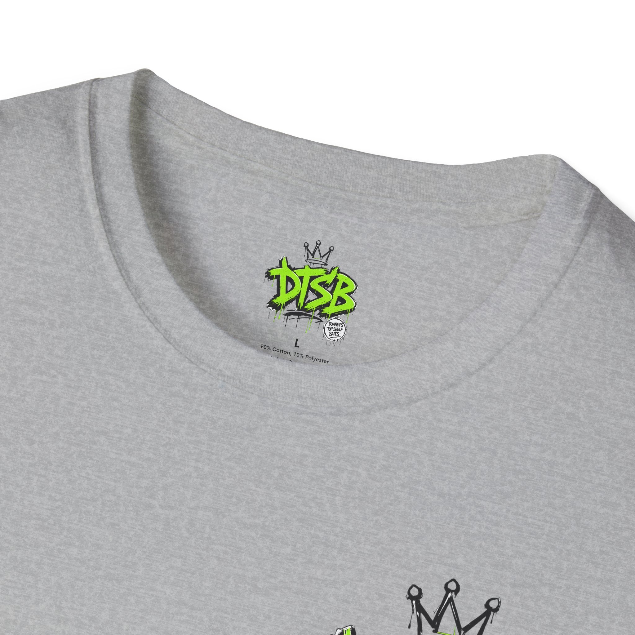 Unisex Softstyle T-Shirt Green Logo