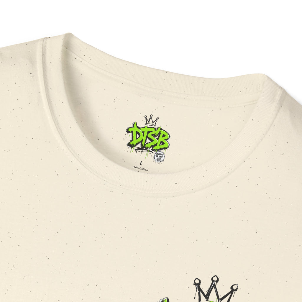 Unisex Softstyle T-Shirt Green Logo