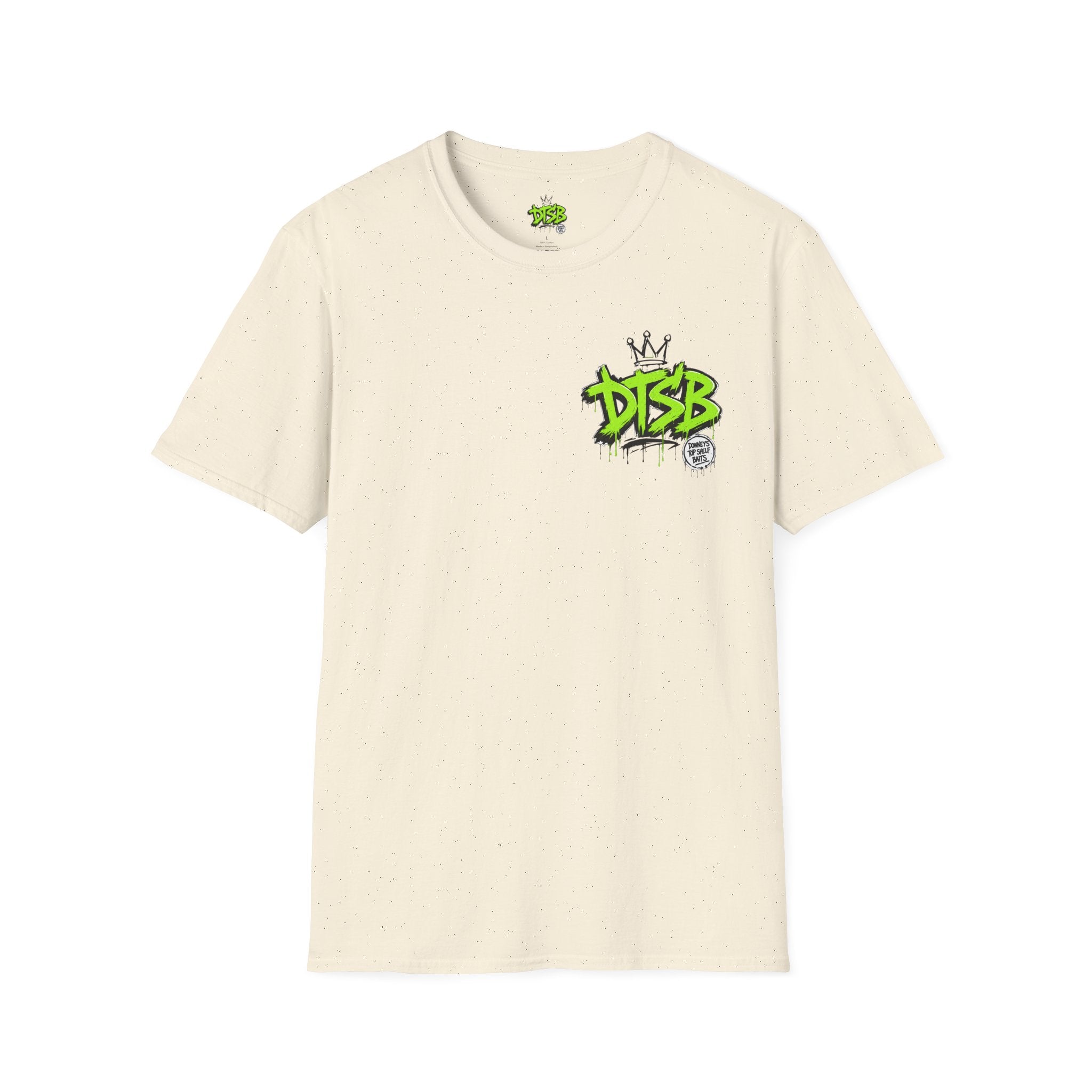Unisex Softstyle T-Shirt Green Logo
