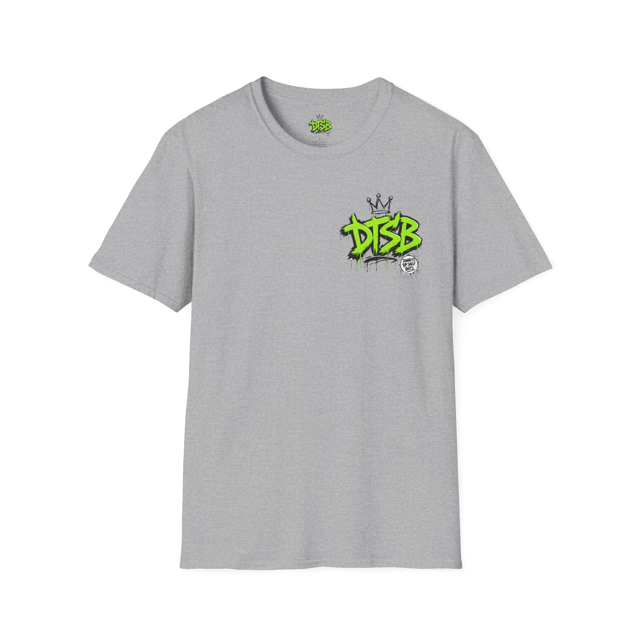 Unisex Softstyle T-Shirt Green Logo