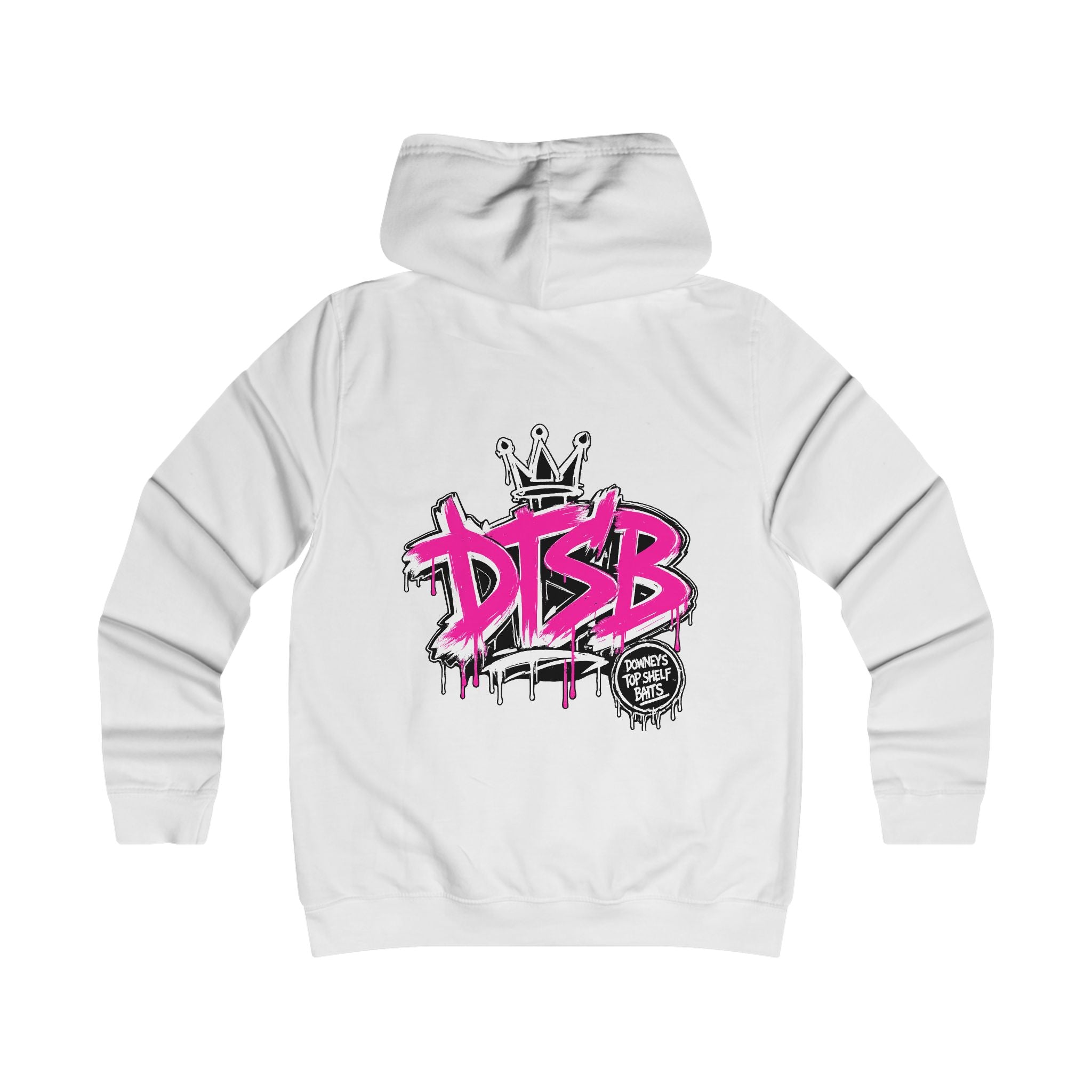 Girlie College Hoodie Pink Logo