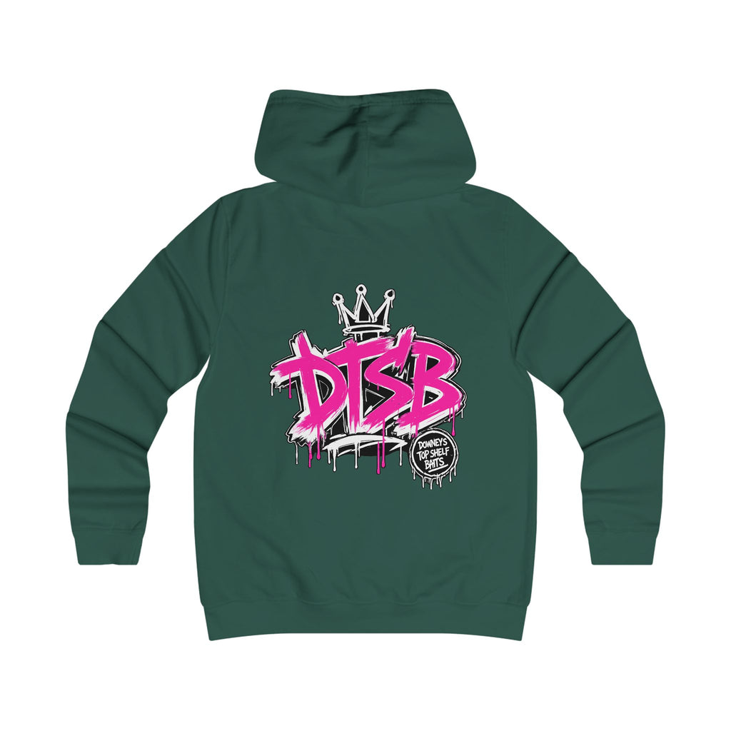 Girlie College Hoodie Pink Logo