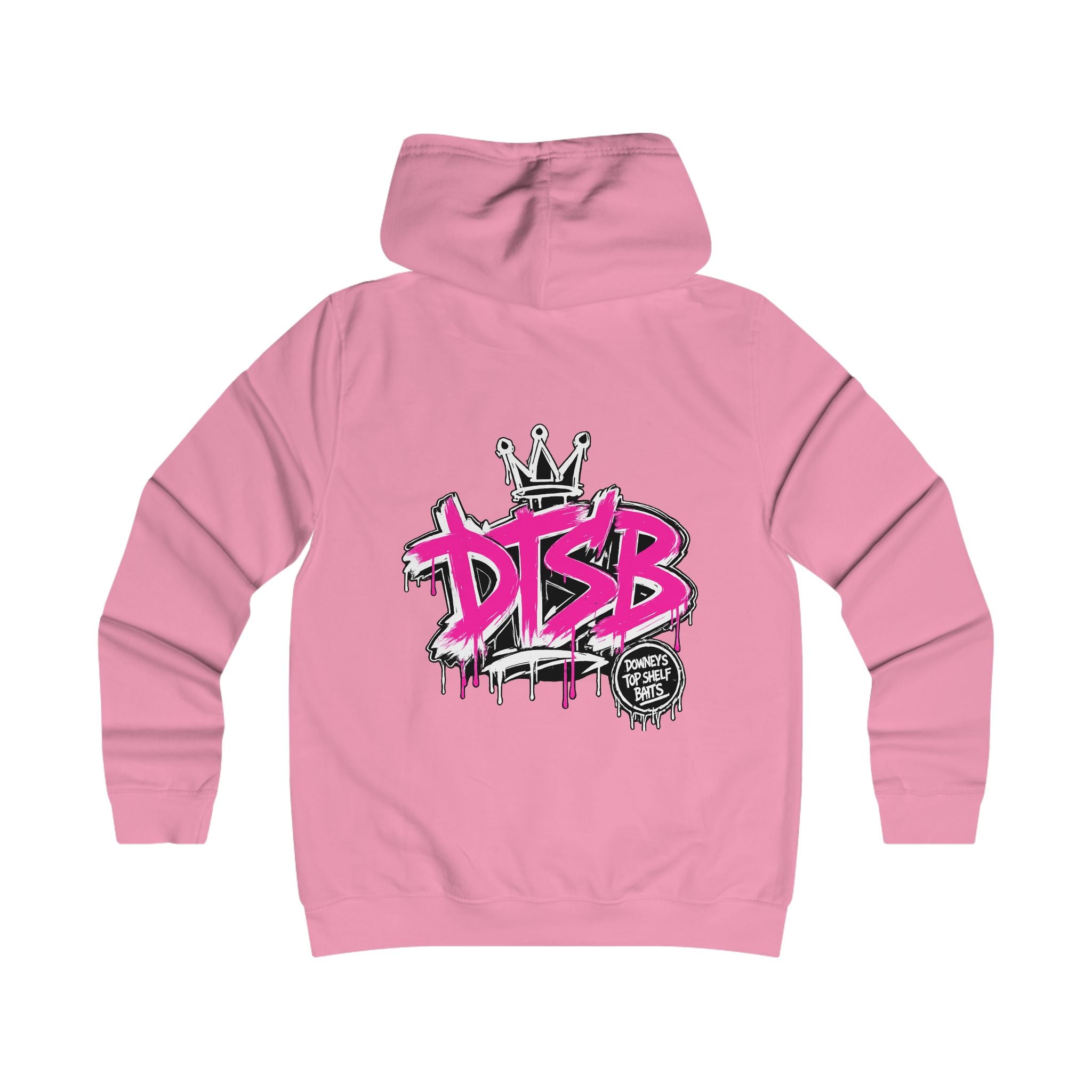 Girlie College Hoodie Pink Logo