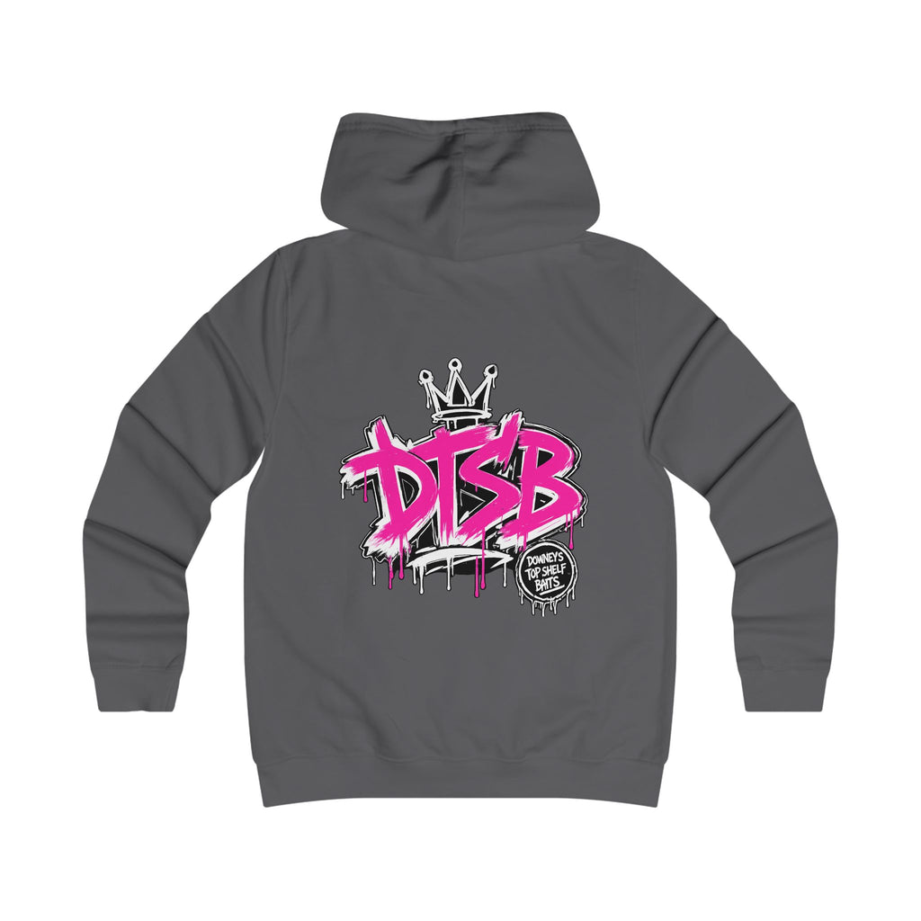 Girlie College Hoodie Pink Logo
