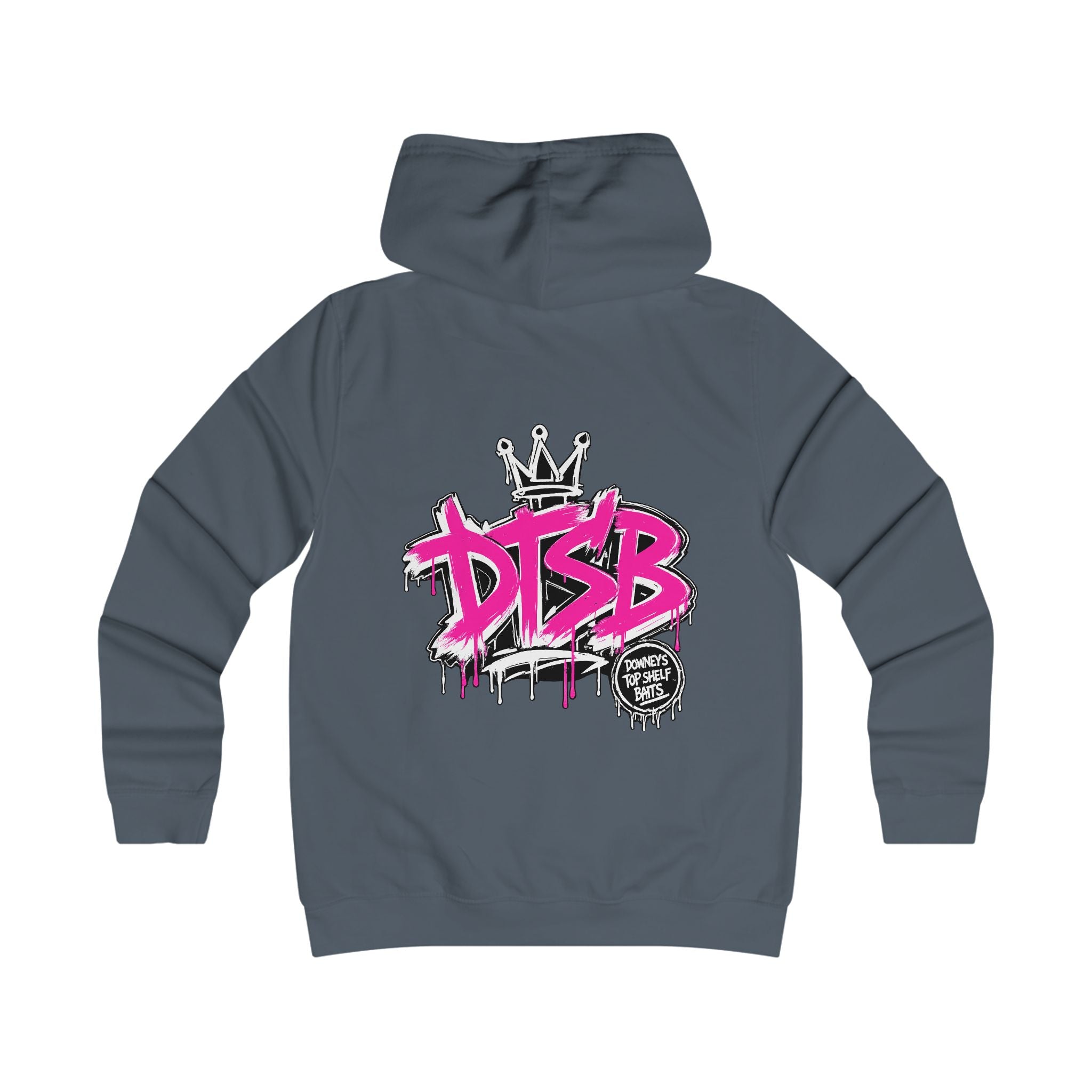 Girlie College Hoodie Pink Logo