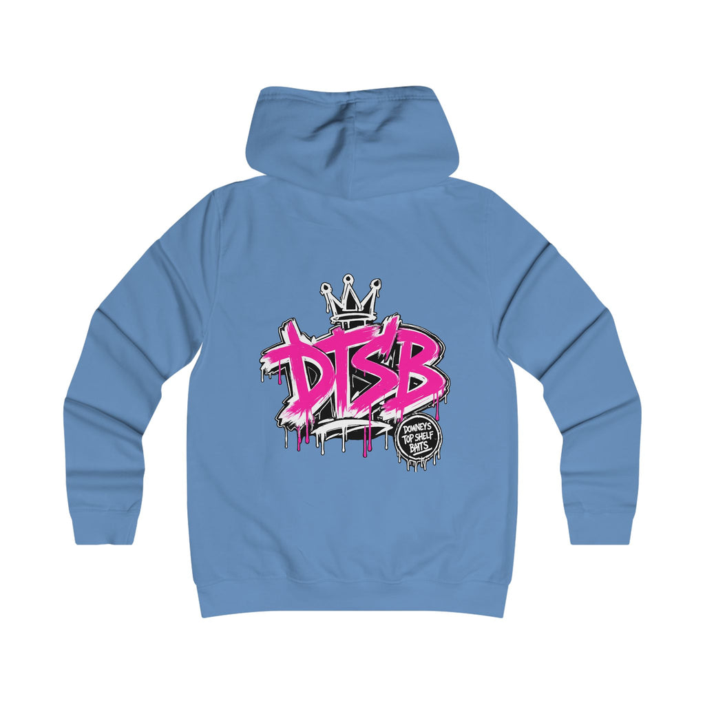 Girlie College Hoodie Pink Logo