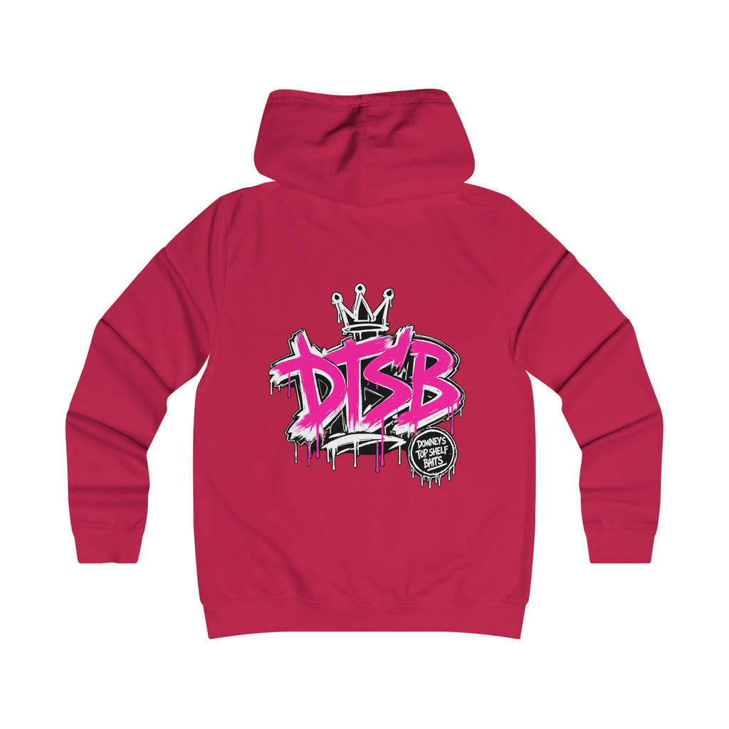 Girlie College Hoodie Pink Logo