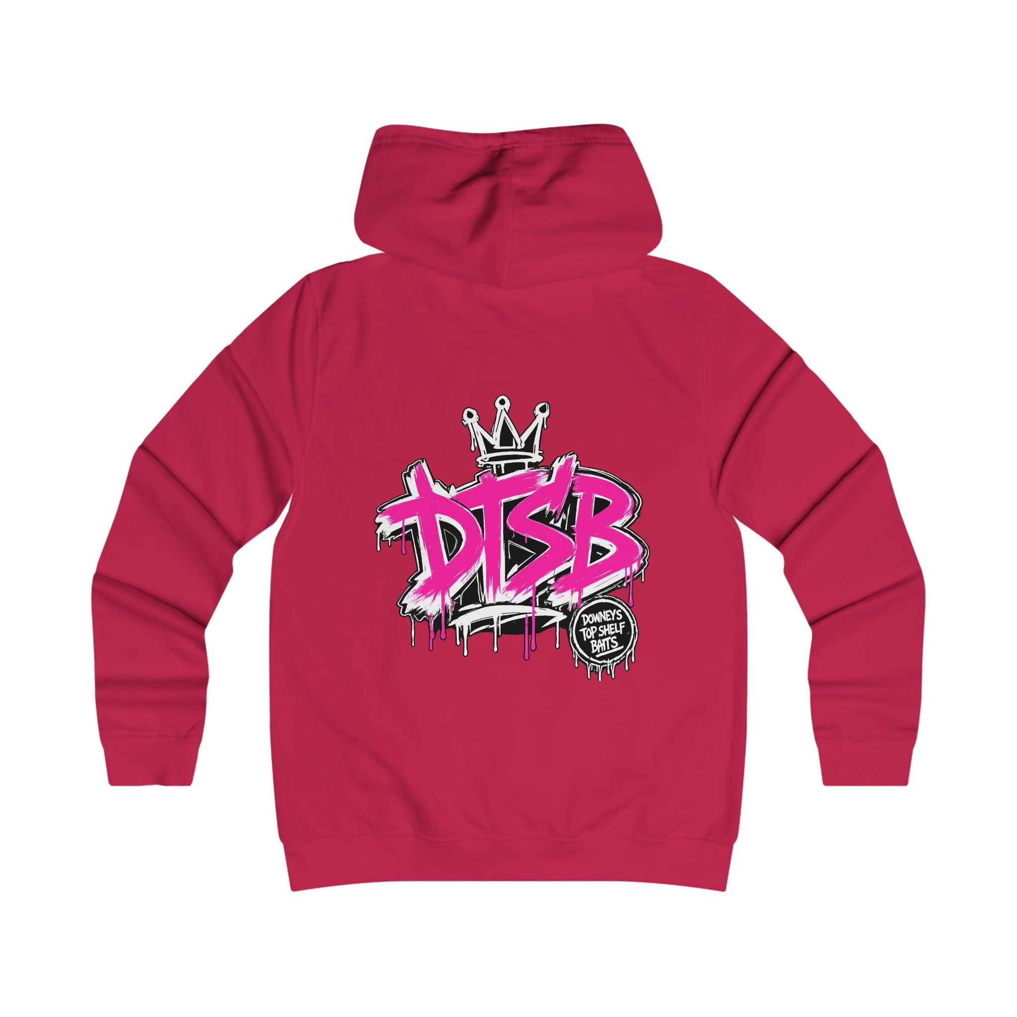 Girlie College Hoodie Pink Logo