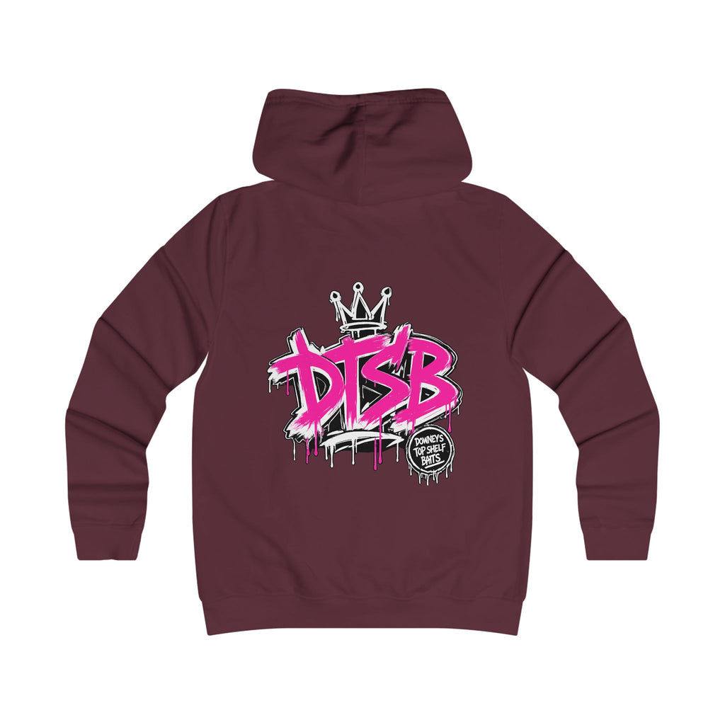 Girlie College Hoodie Pink Logo