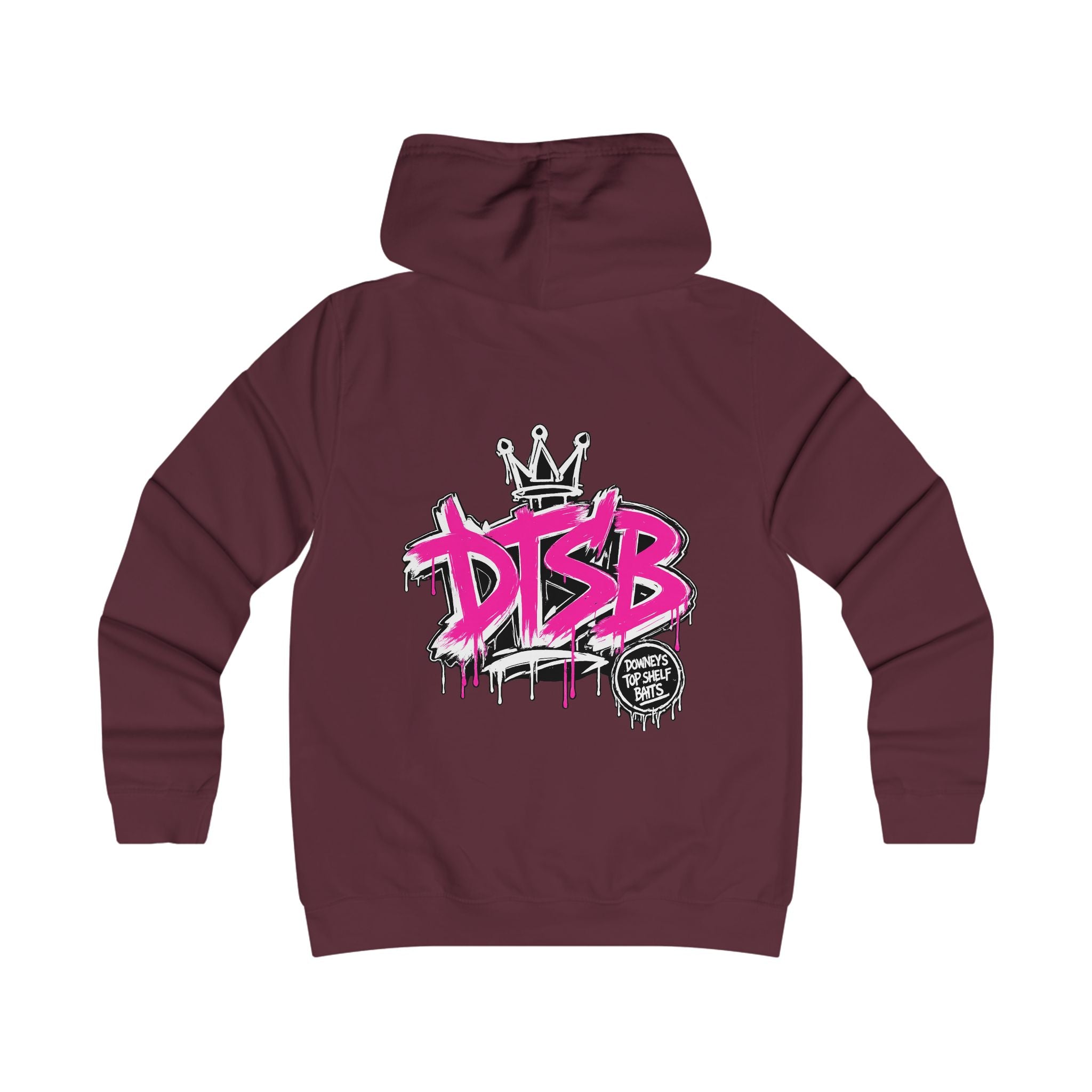 Girlie College Hoodie Pink Logo