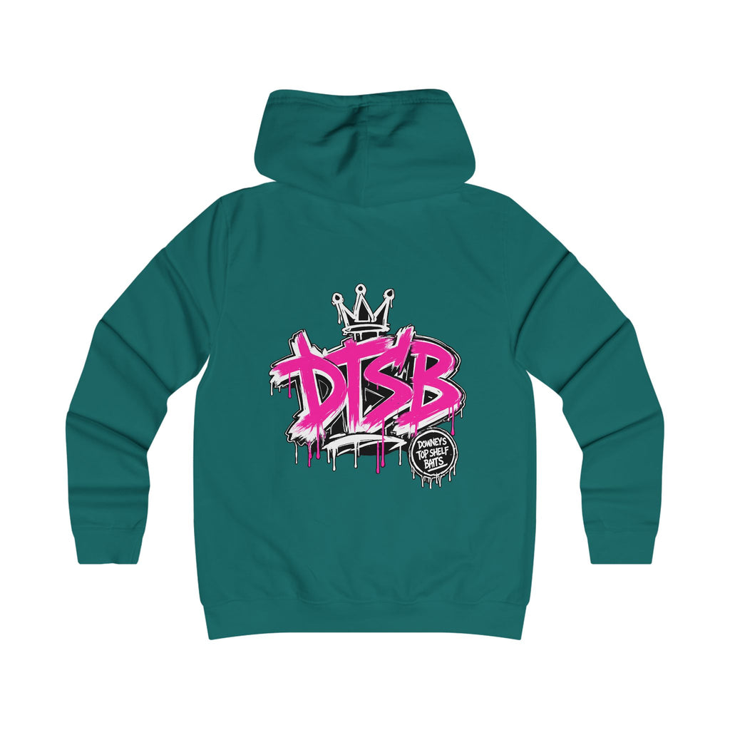 Girlie College Hoodie Pink Logo