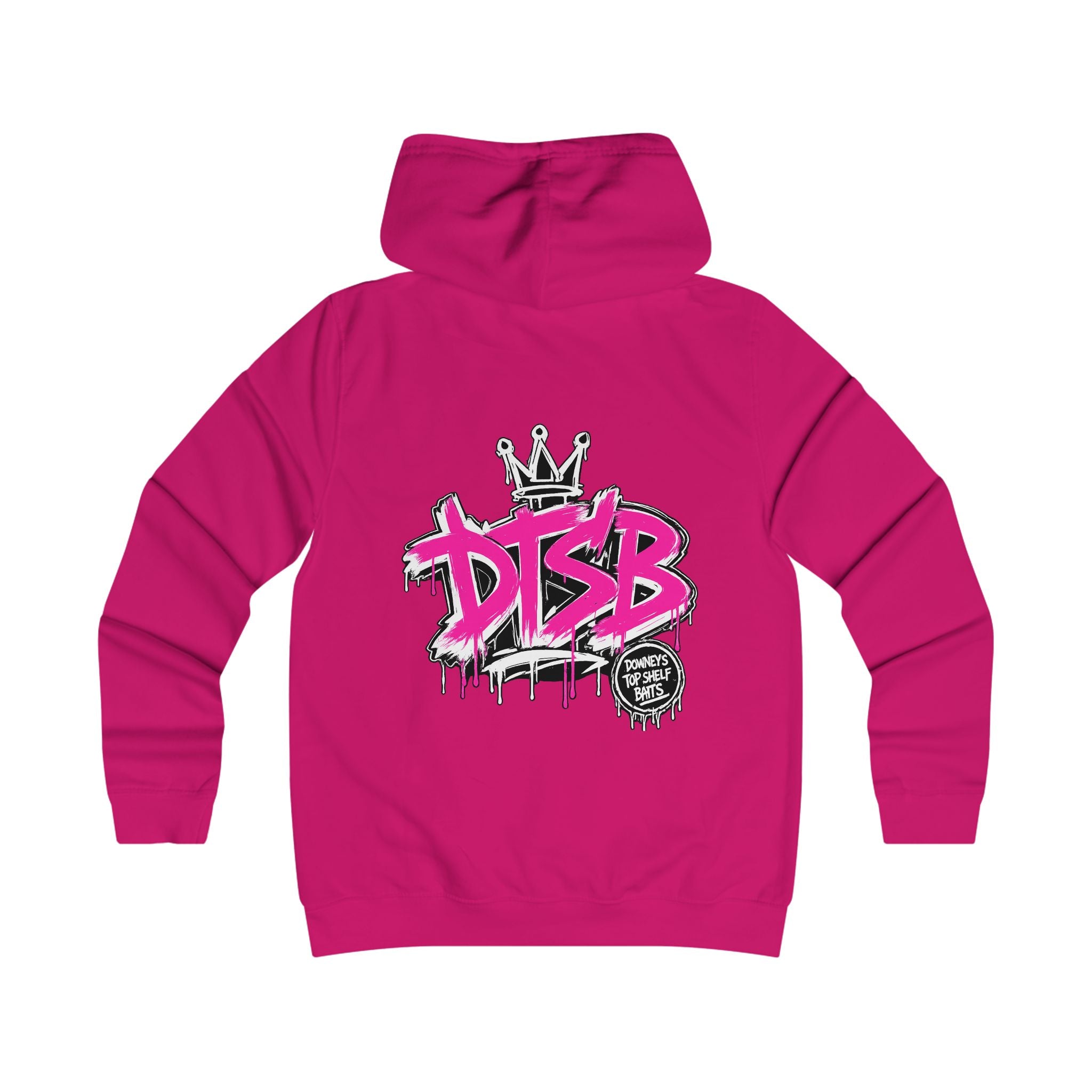 Girlie College Hoodie Pink Logo