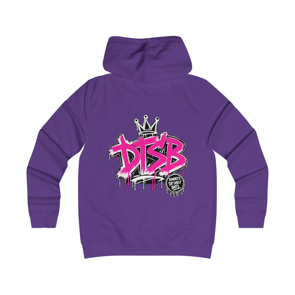 Girlie College Hoodie Pink Logo