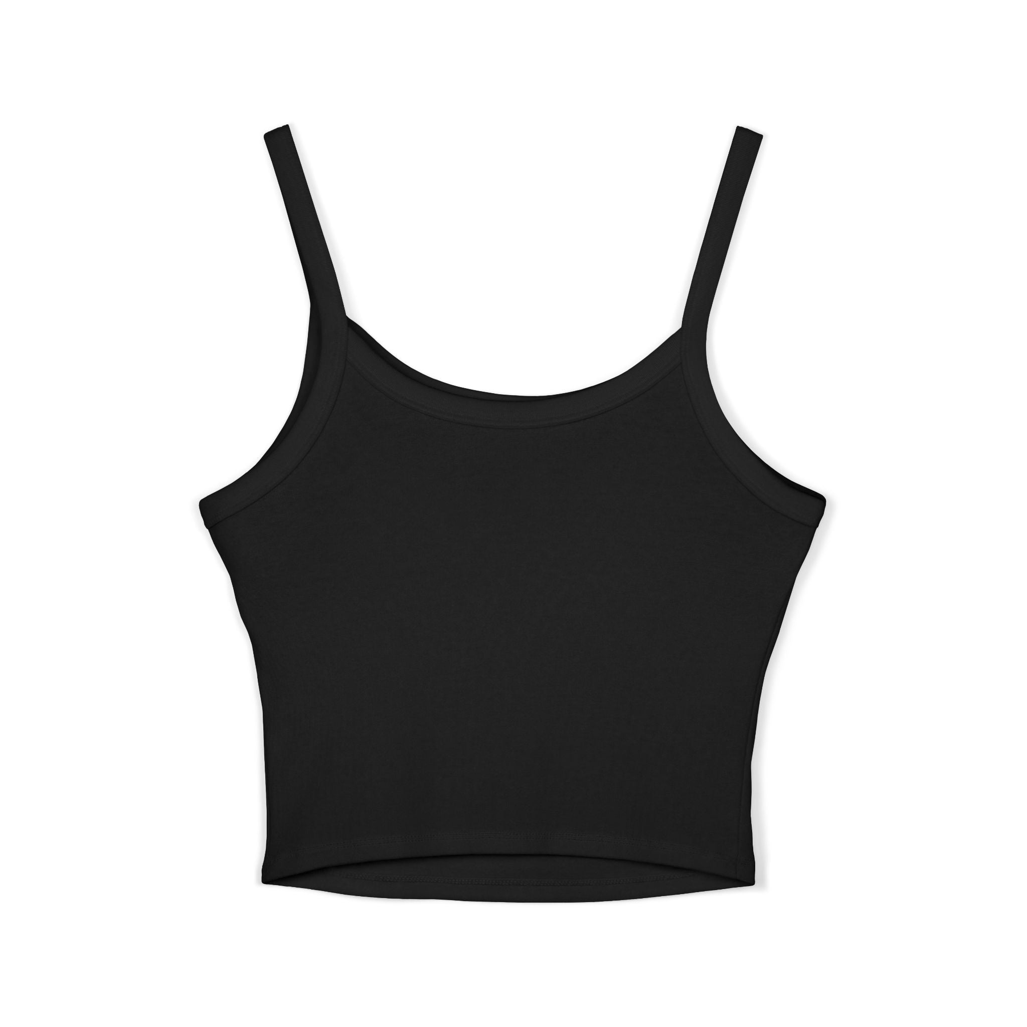 Women's Spaghetti Strap Tank Top Pink Logo