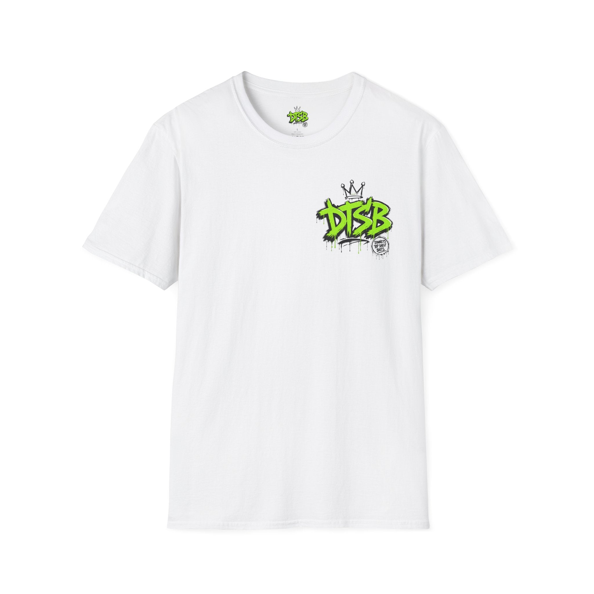 Unisex Softstyle T-Shirt Green Logo